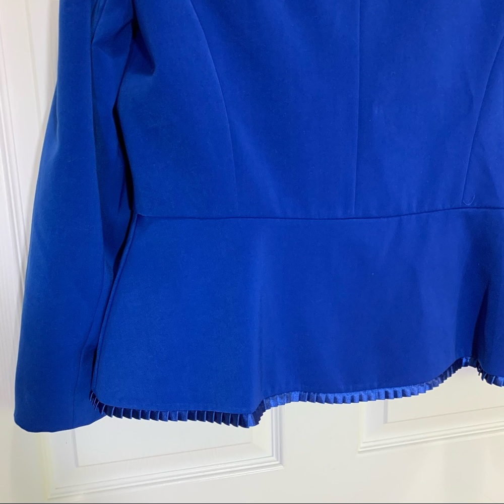 J. Lauren International Vintage Blue Jacket Size 14 - Picture 6 of 8